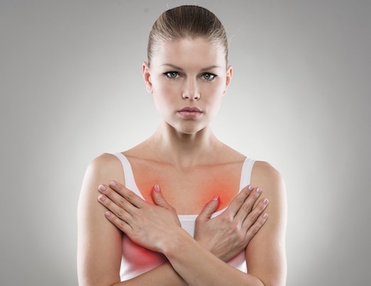 Поколювання в молочній залозі – всі 4 причини печіння